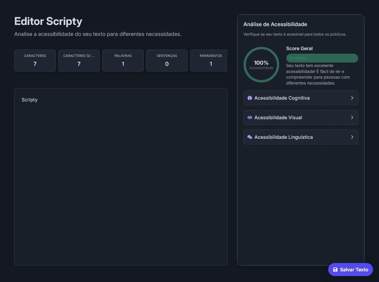 Módulo de Acessibilidade
